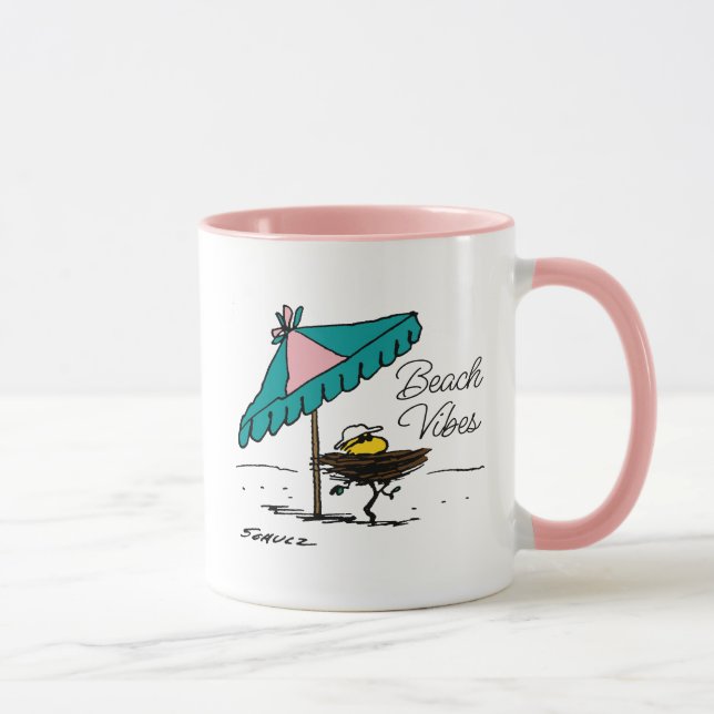 Peanuts | Woodstock at the Beach Mug (Right)