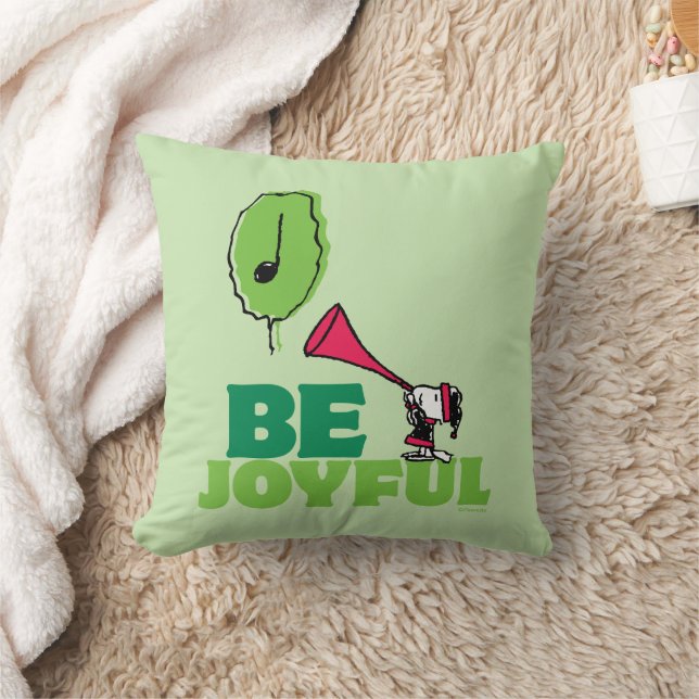 Peanuts | Woodstock Be Joyful Cushion (Blanket)