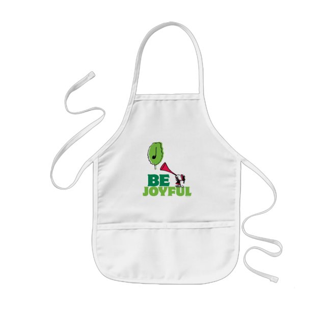 Peanuts | Woodstock Be Joyful Kids Apron (Front)