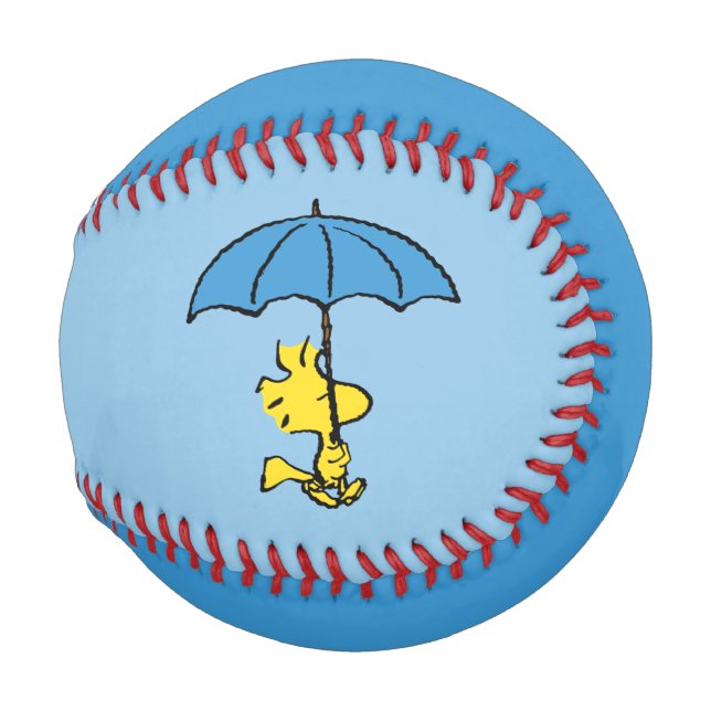 Peanuts | Woodstock Blue Umbrella Baseball (Front Right)