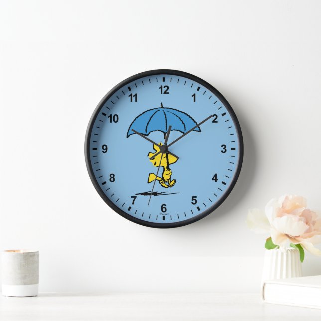 Peanuts | Woodstock Blue Umbrella Clock (Home)