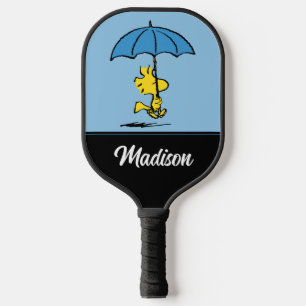 Peanuts   Woodstock Blue Umbrella Pickleball Paddle