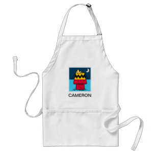 Peanuts   Woodstock Camping Half & Half Standard Apron