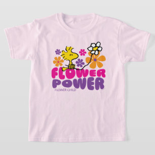 Peanuts   Woodstock Flower Power T-Shirt
