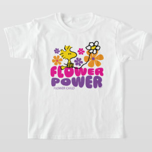 Peanuts Woodstock Flower Power T-Shirt