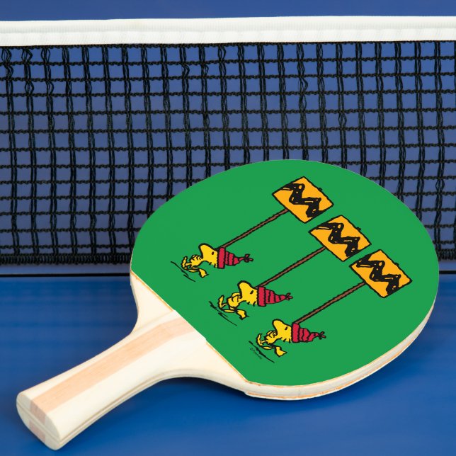 Peanuts | Woodstock & Friends Sign March Ping Pong Paddle (Insitu)