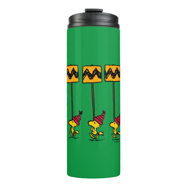 Peanuts | Woodstock & Friends Sign March Thermal Tumbler (Front)