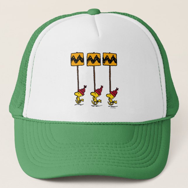 Peanuts | Woodstock & Friends Sign March Trucker Hat (Front)