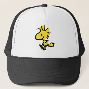 Peanuts Woodstock Jumping Trucker Hat