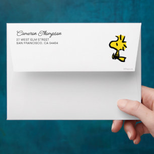 Peanuts   Woodstock Looking Ahead Envelope