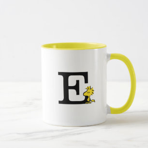 PEANUTS   Woodstock   Monogram E Mug