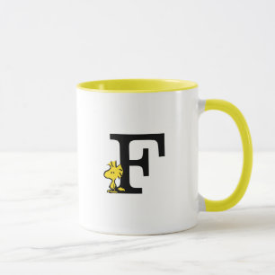 PEANUTS   Woodstock   Monogram F Mug