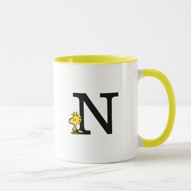 PEANUTS | Woodstock | Monogram N Mug (Right)
