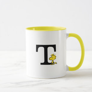 PEANUTS   Woodstock   Monogram T Mug