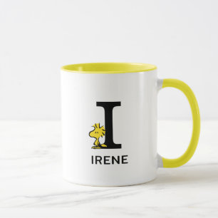 Peanuts Woodstock Name & Monogram I Mug