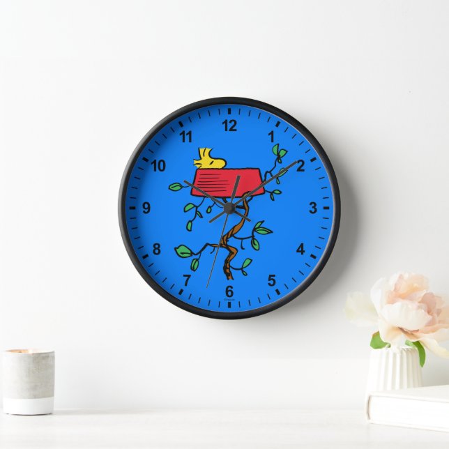 Peanuts | Woodstock Napping in Snoopy's Dish Clock (Home)