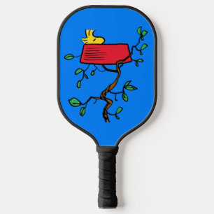 Peanuts   Woodstock Napping in Snoopy's Dish Pickleball Paddle