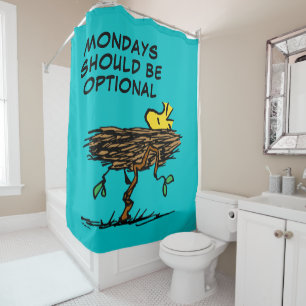 Peanuts   Woodstock Napping Shower Curtain