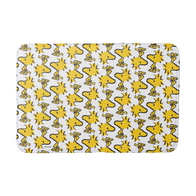 Peanuts | Woodstock Pattern Bath Mat (Front)