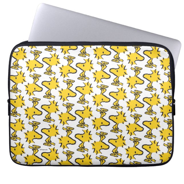 Peanuts | Woodstock Pattern Laptop Sleeve (Front)