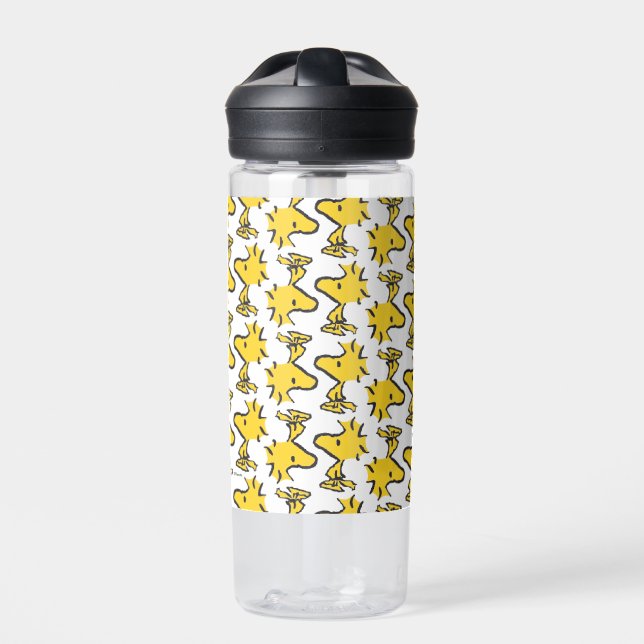Peanuts | Woodstock Pattern Water Bottle (Front)