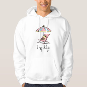 PEANUTS   Woodstock Relaxing at the Beach Hoodie
