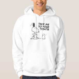 Peanuts   Woodstock Scares Snoopy Hoodie