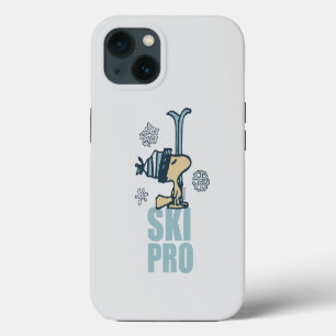 Peanuts Woodstock Ski Pro iPhone 13 Case
