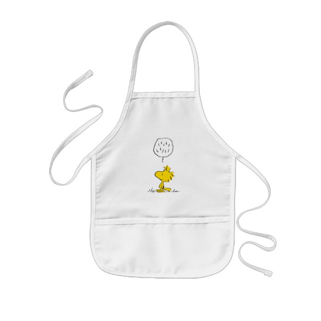 Peanuts | Woodstock Speaks Kids Apron (Front)
