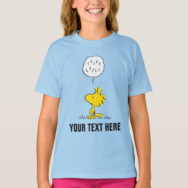 Peanuts | Woodstock Speaks T-Shirt (Front)
