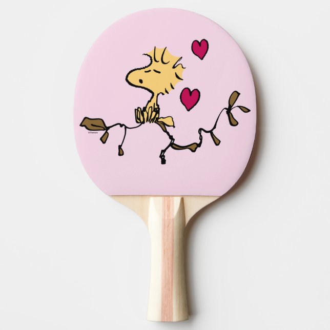 Peanuts | Woodstock Whistle Ping Pong Paddle (Front)
