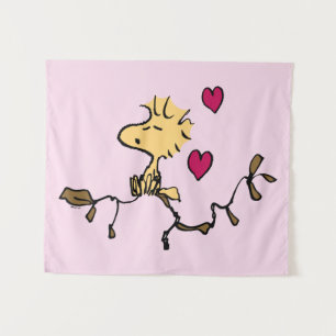 Peanuts   Woodstock Whistle Tapestry