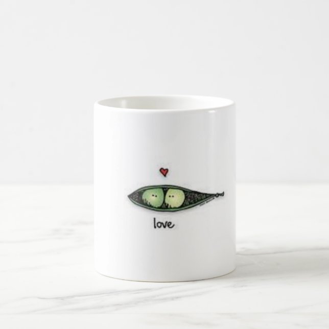 Peapod Love Coffee Mug (Center)