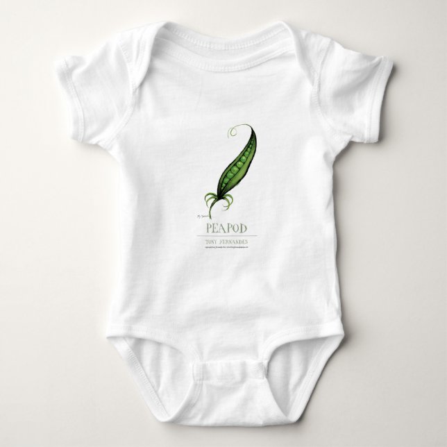 peapod, tony fernandes baby bodysuit (Front)