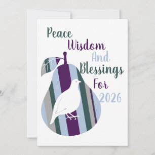  Pear And A Partridge Holiday Card