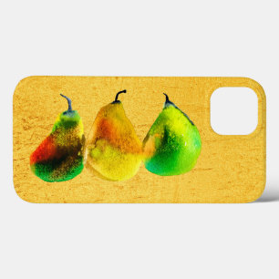 Pear art cute watercolor fruit Case-Mate iPhone ca iPhone 13 Case