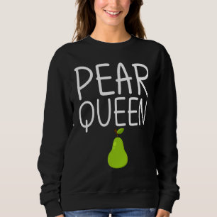 Pear Designs For Women Mum Gardening Vegan Plant F Sweatshirt