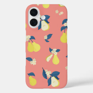 Pear-fect Day Fruit Garden iPhone 16 Case