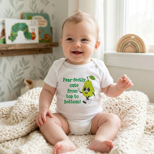 Pear-fectly Cute Baby Bodysuit