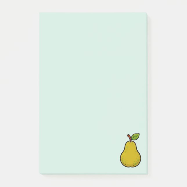 Pear - Fruit Collection - Post-it Notes (Front)