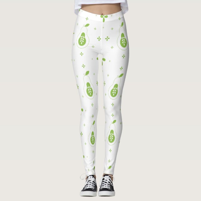 Pear fruit leggings (Front)