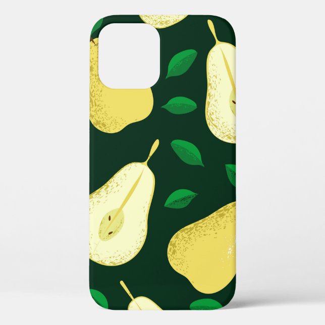 Pear fruits seamless pattern Case-Mate iPhone case (Back)