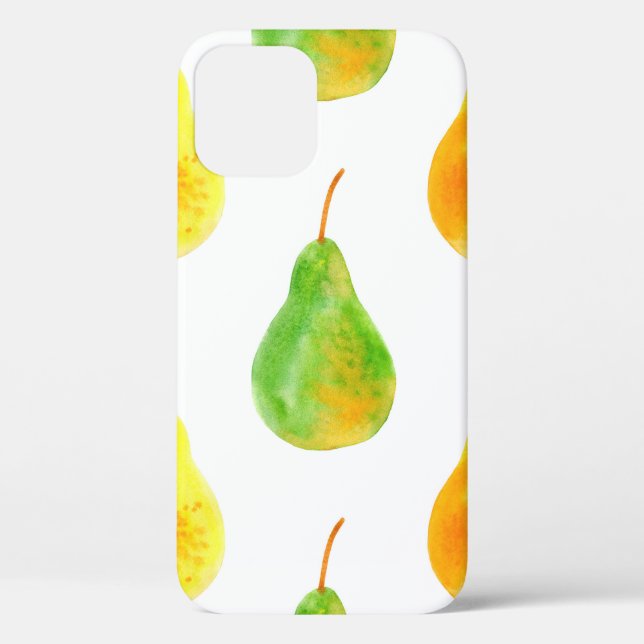 Pear fruits seamless pattern Case-Mate iPhone case (Back)
