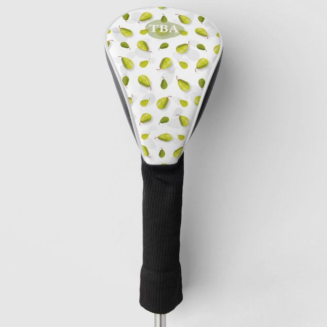 Pear Golf Head Cover (Front)
