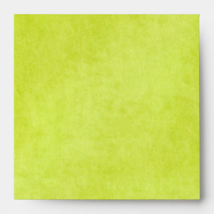 Pear Green Return Address Envelope for 5" Square