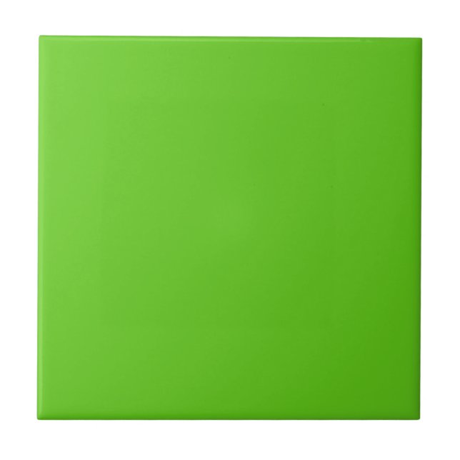 Pear Green Solid Color Tile (Front)