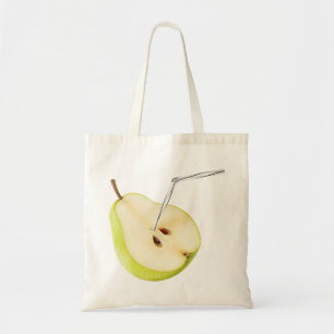Pear juice tote bag