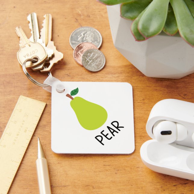 Pear Key Ring (Desk)