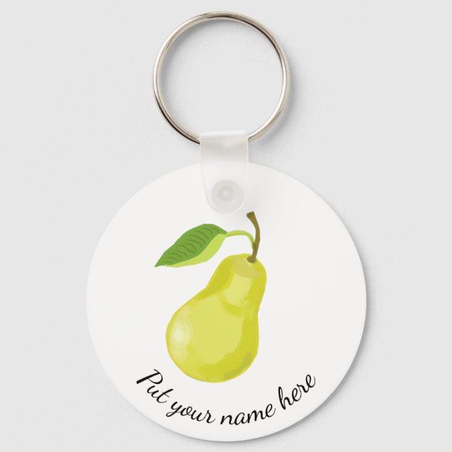 Pear Key Ring (Front)