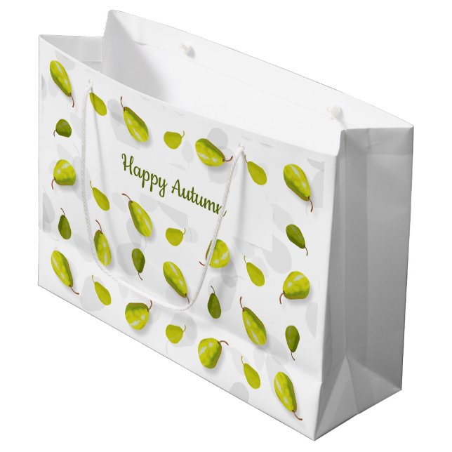 Pear Large Gift Bags (Front Angled)